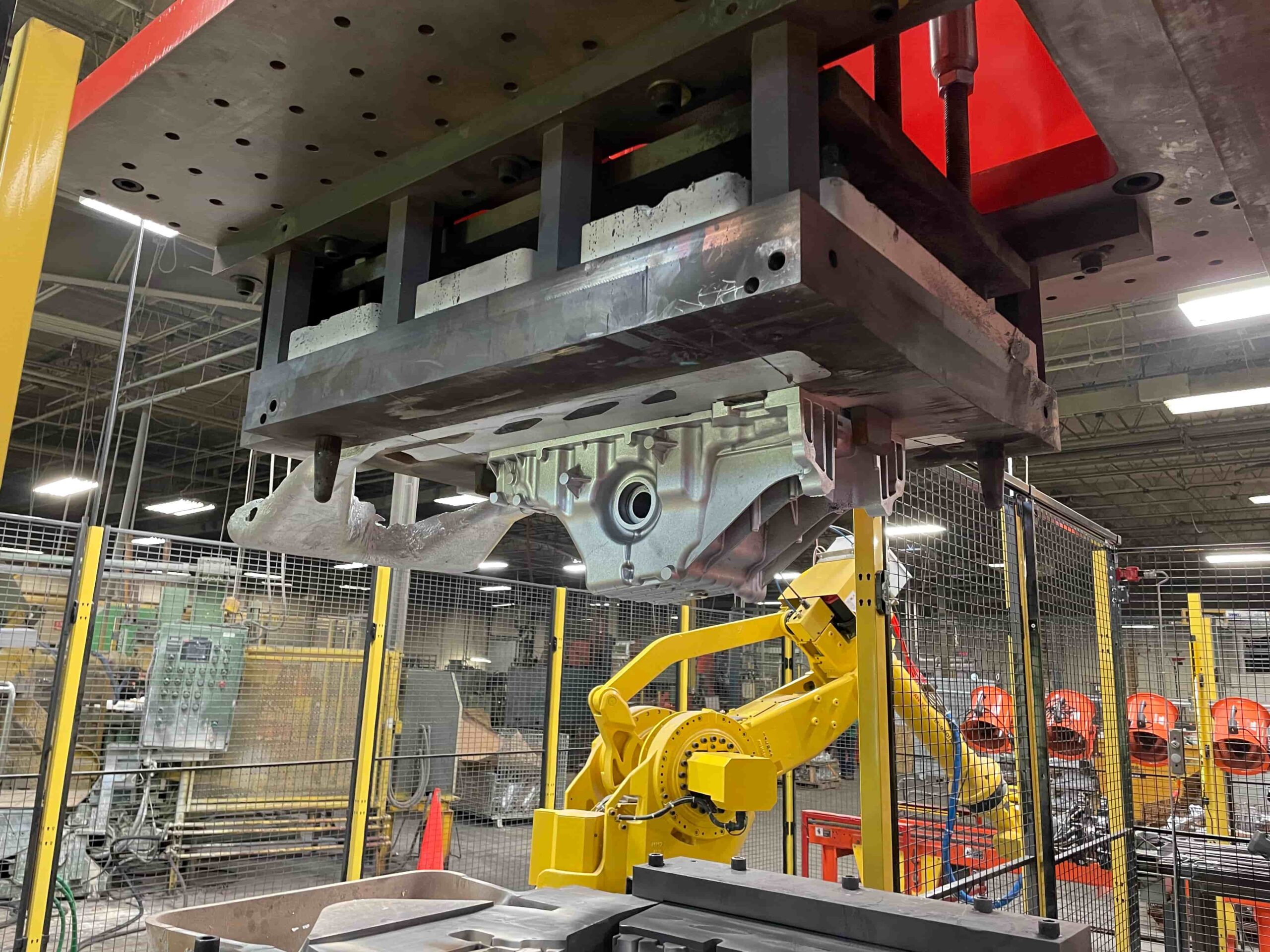 image of the permanent mold casting process