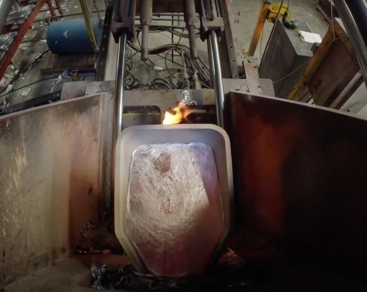 Image of Reverse Tilt Pour Castings Image of Reverse Tilt Pour Castings