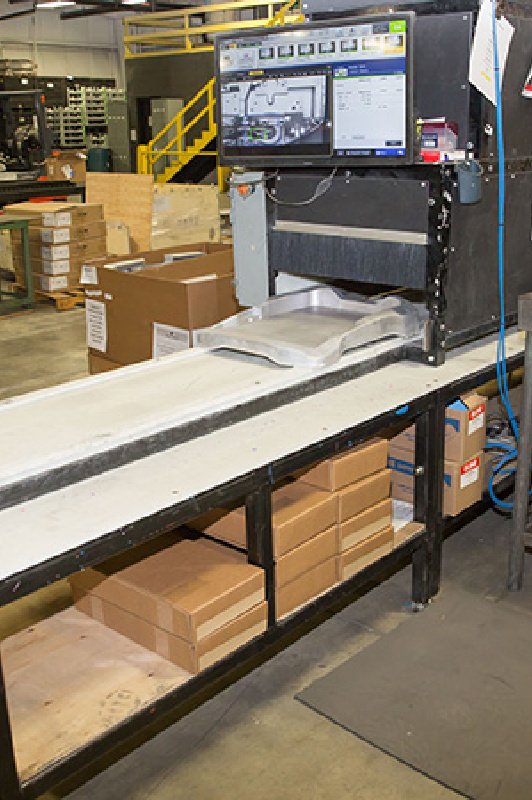 image of aluminum casting assembly at Watry Industries