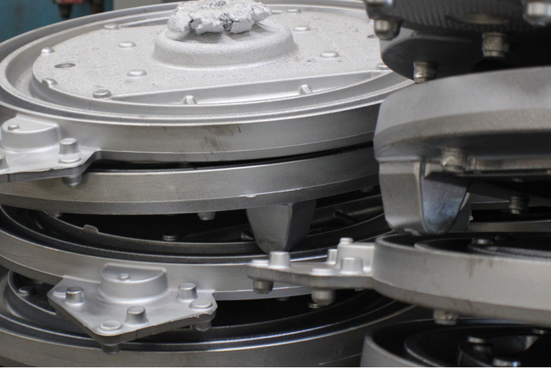 image of aluminum castings for robotics produced by Watry Industries